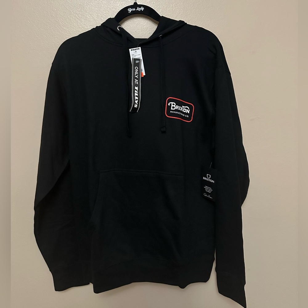 Brixton Manufacturing Co. Hoodie (Size S, NWT)